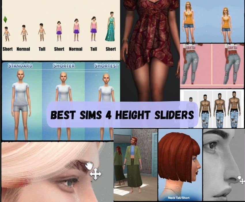 height slider sims 4