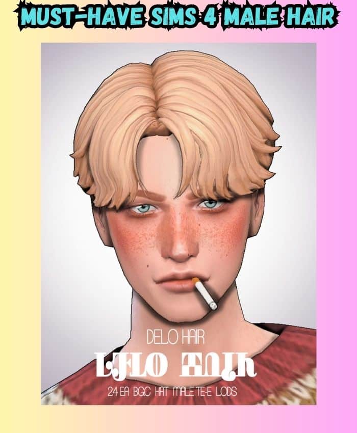 sims 4 male hair with bangs