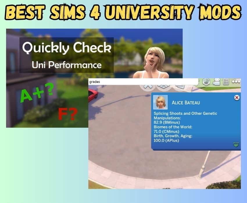Sims 4 Uni performance