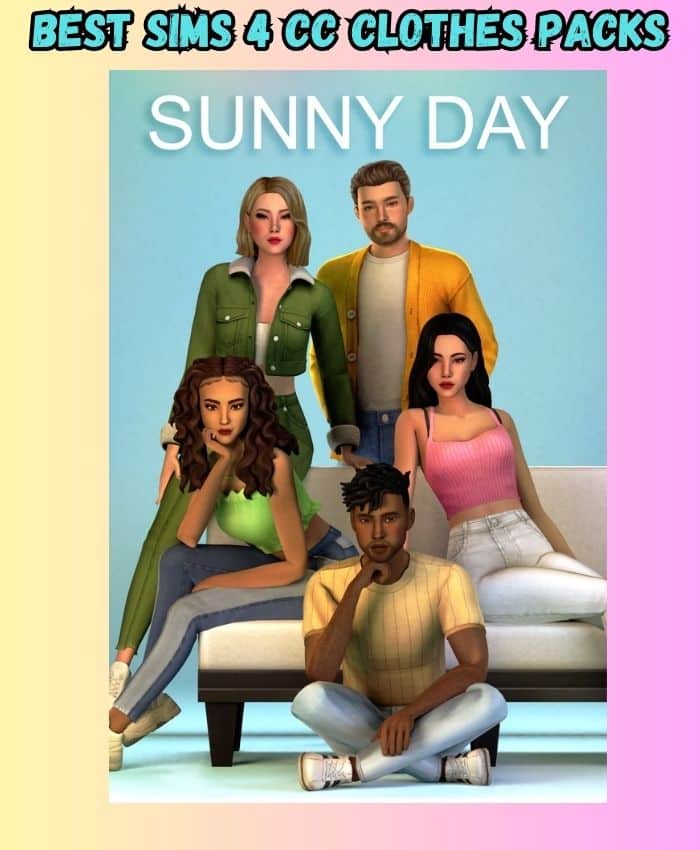 sims 4 cc sunny day pack