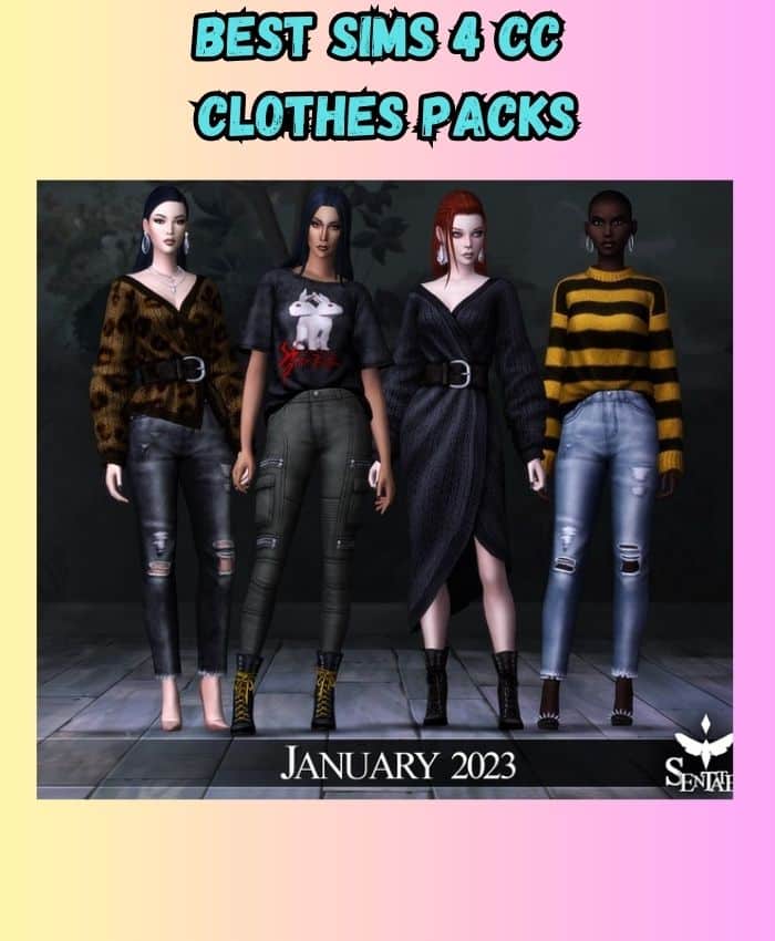 sims 4 cc january clothes pack 