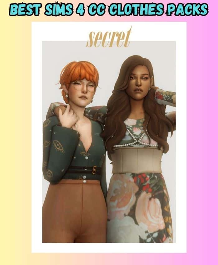 Sims 4 Secret clothes pack