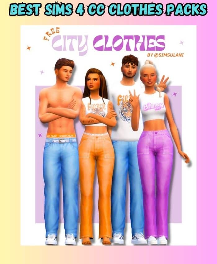 free city clothes pack