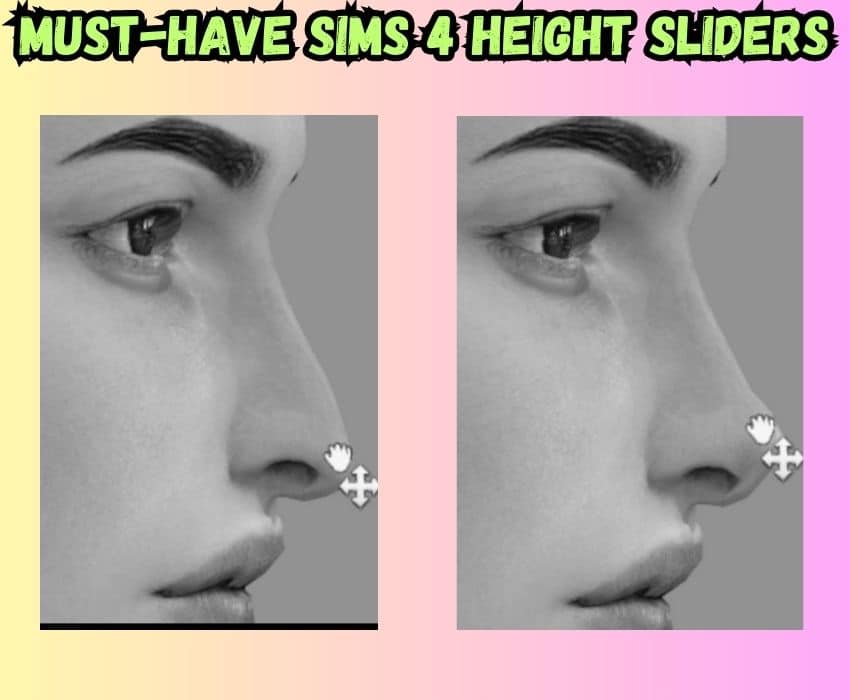 sims 4 nose height slider