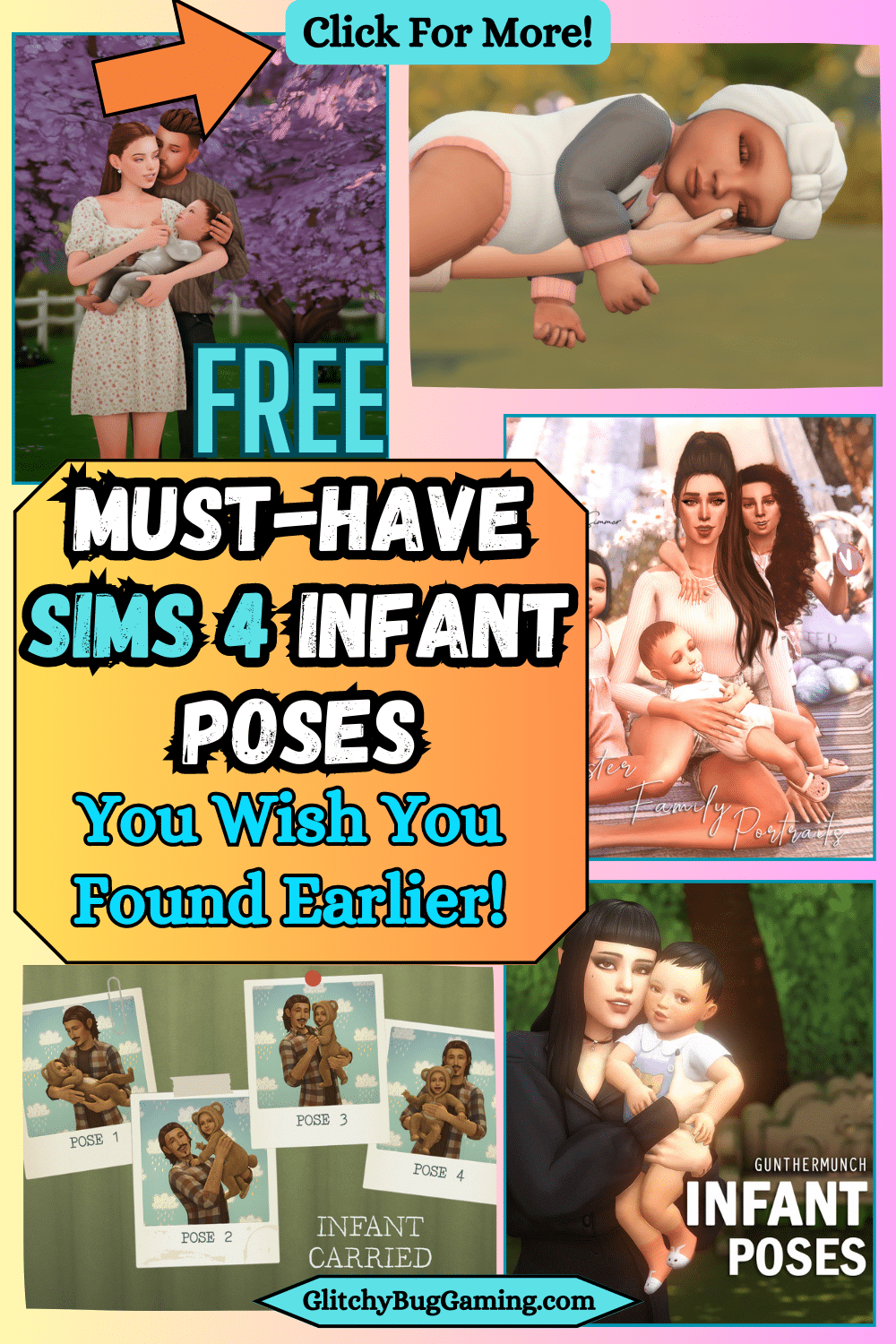 Sims 4 infant poses