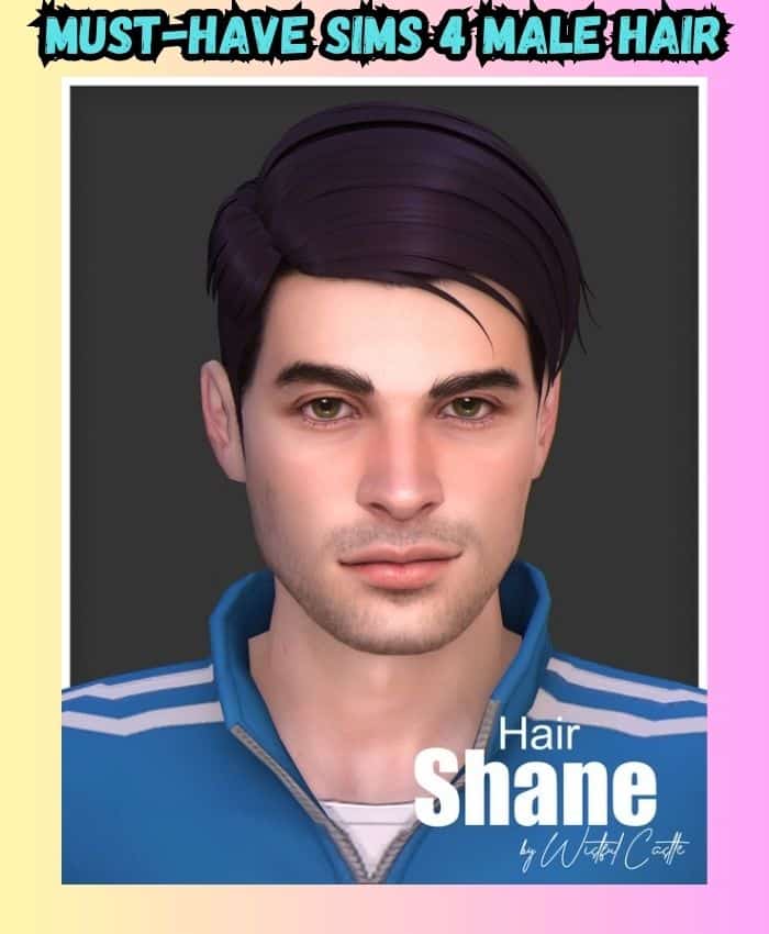 Sims 4 short hair on male