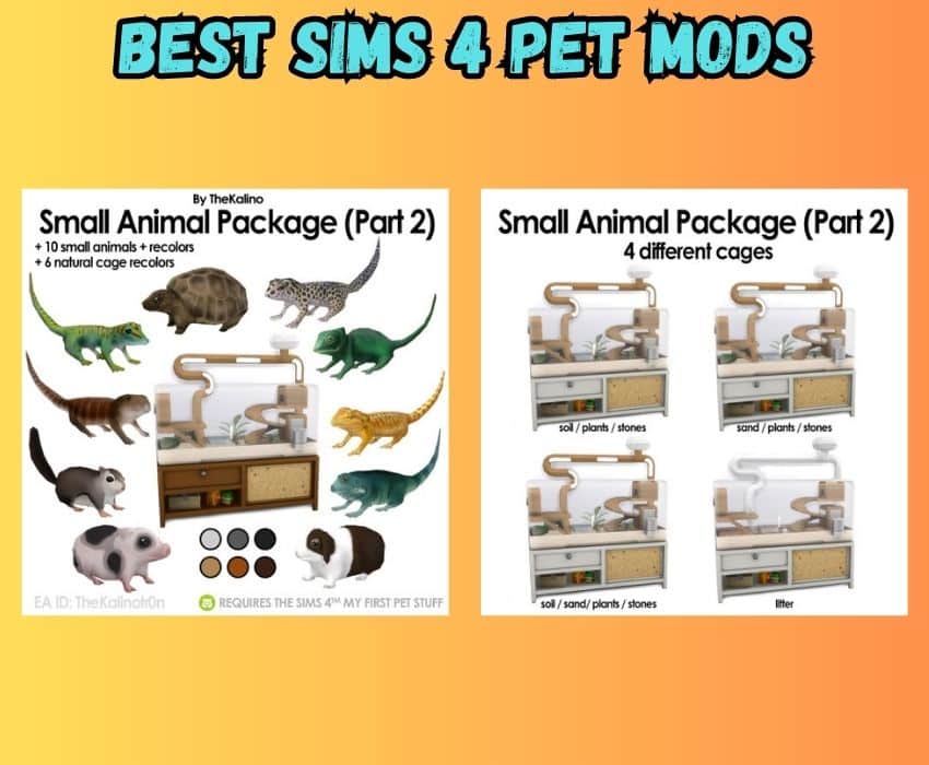 sims 4 small animal package pack