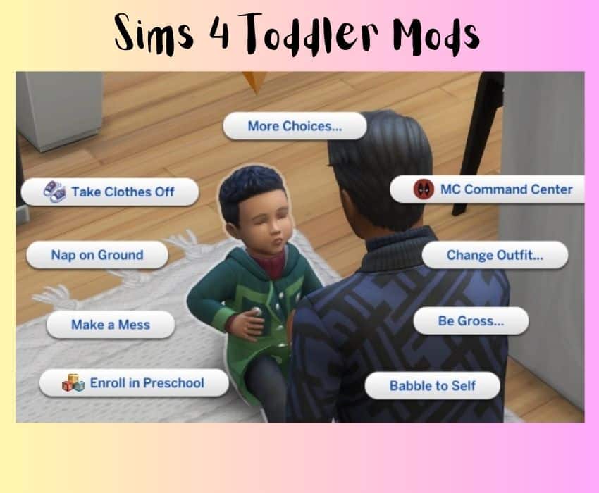 sims 4 toddler mods parent with toddler