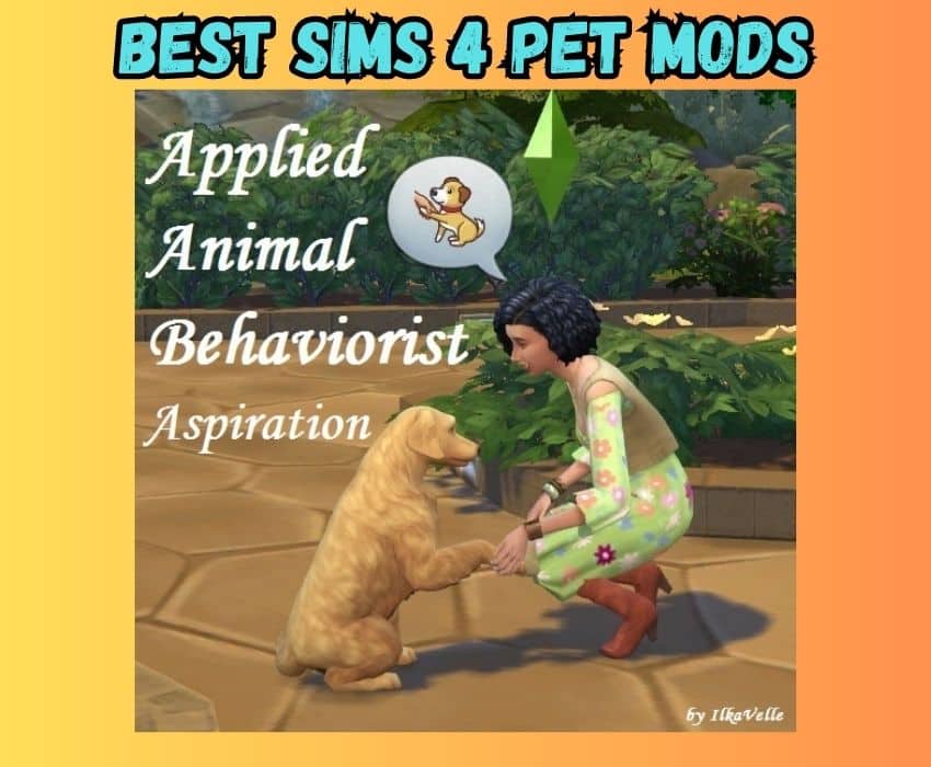 sims 4 applied animal behaviorist aspiration 