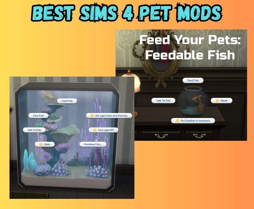 feed your pet fishes mod