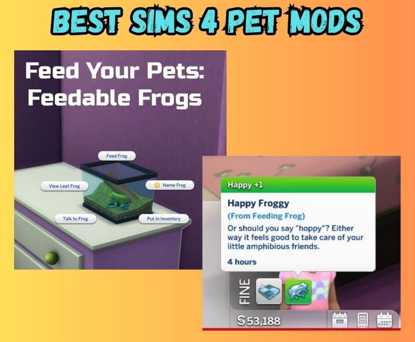 sims 4 feedable frogs