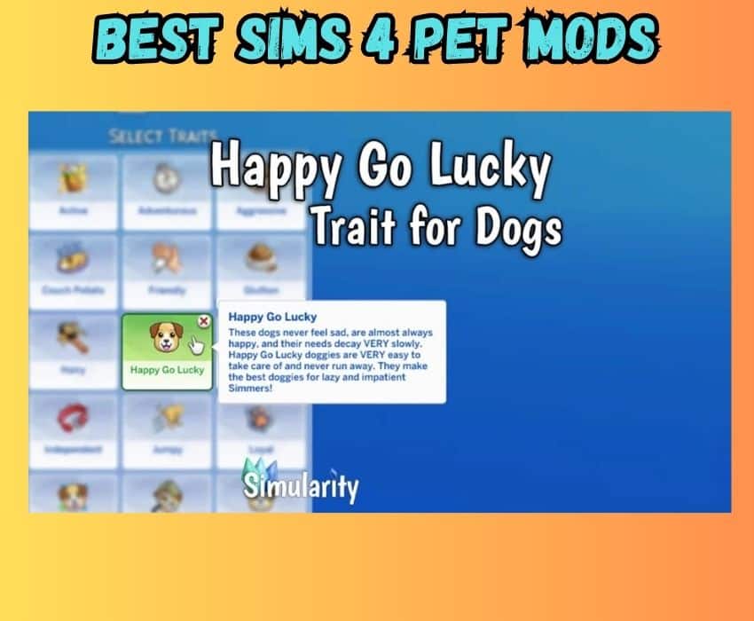 happy go luckytrait for dogs mod