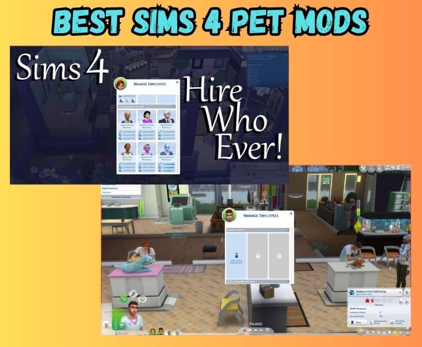 sims 4 hire who ever mod