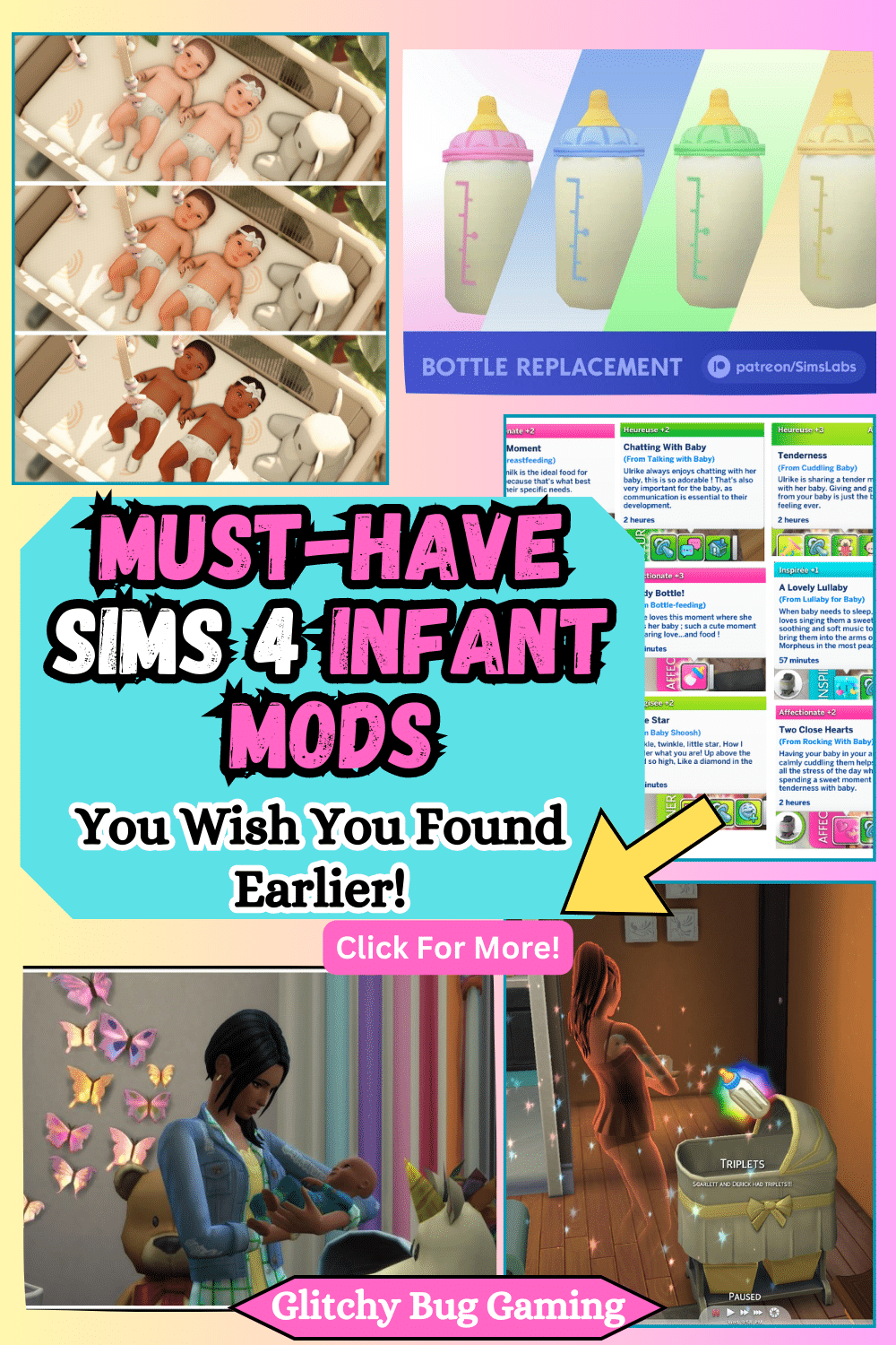 sims 4 infant mods