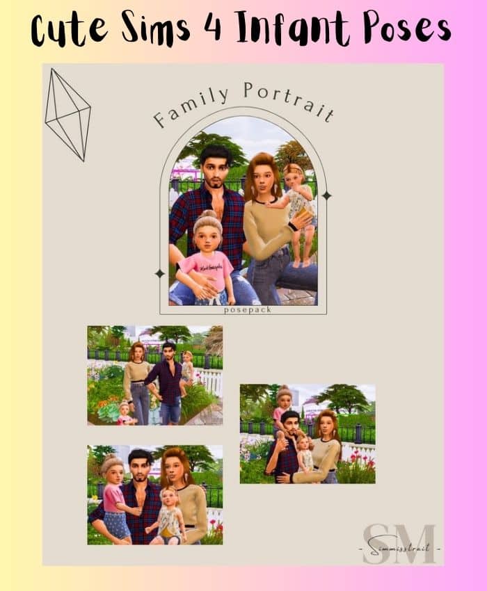 sims 4 family portrait poses