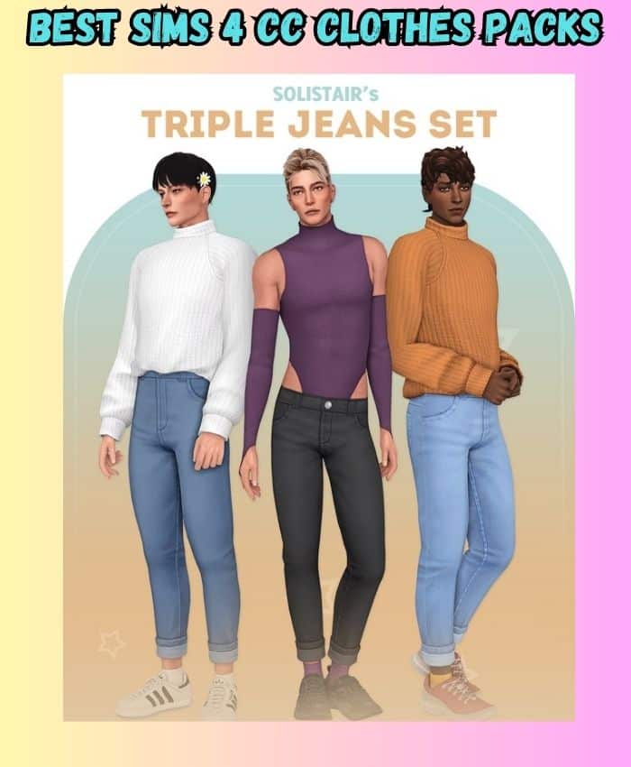 sims 4 jeans pack