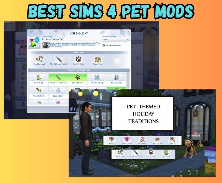 sims 4 pet themed holiday traditions 