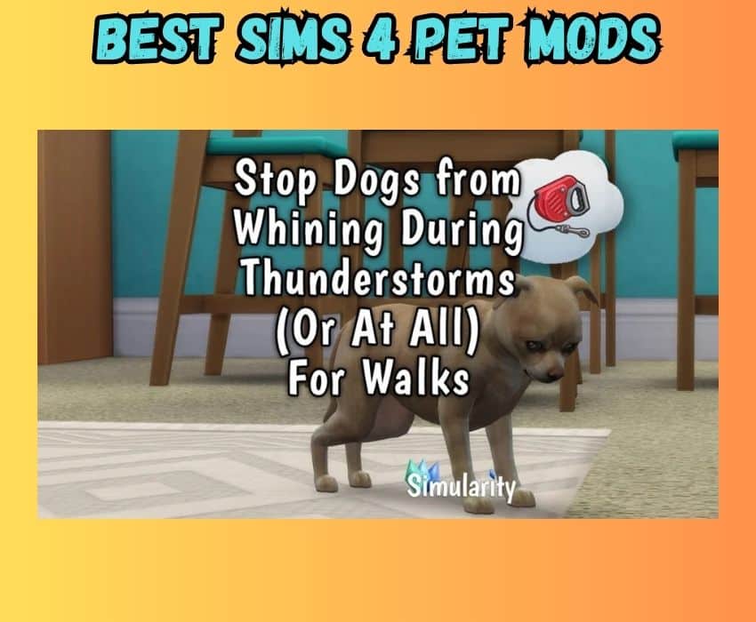 sims 4 stop whiny dogs mod