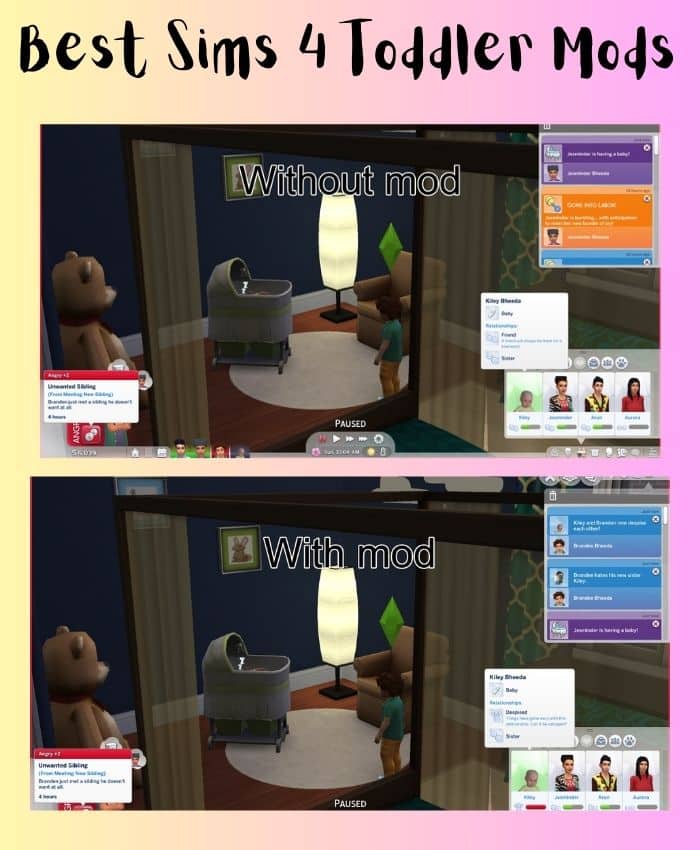 sims 4 sibling meeting toddler