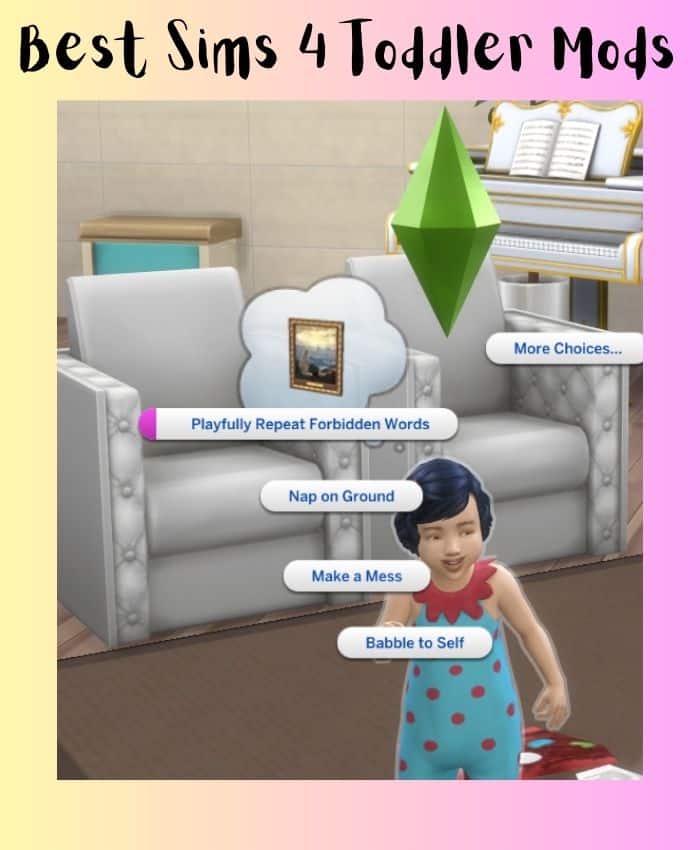 Sim 4 toddler with forbidden words option