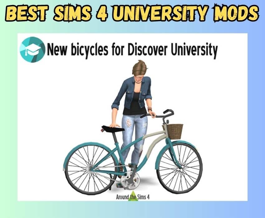 Sims 4 Bike for university 