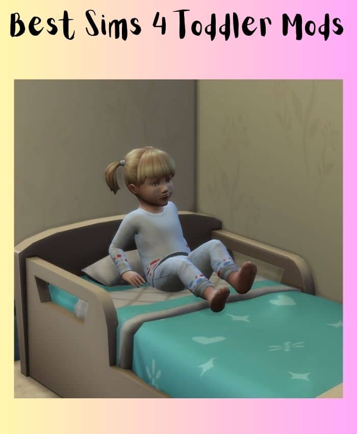 sims 4 toddler in bed and just had nightmare