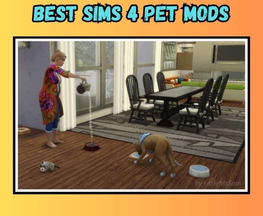 working pet water bowls mod