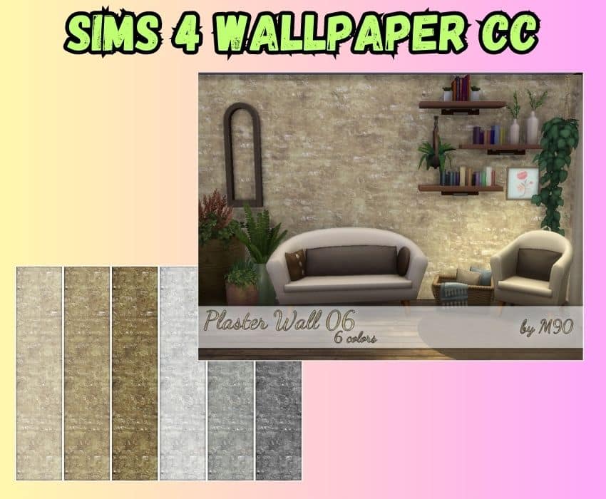 sims 4 plaster wall cc