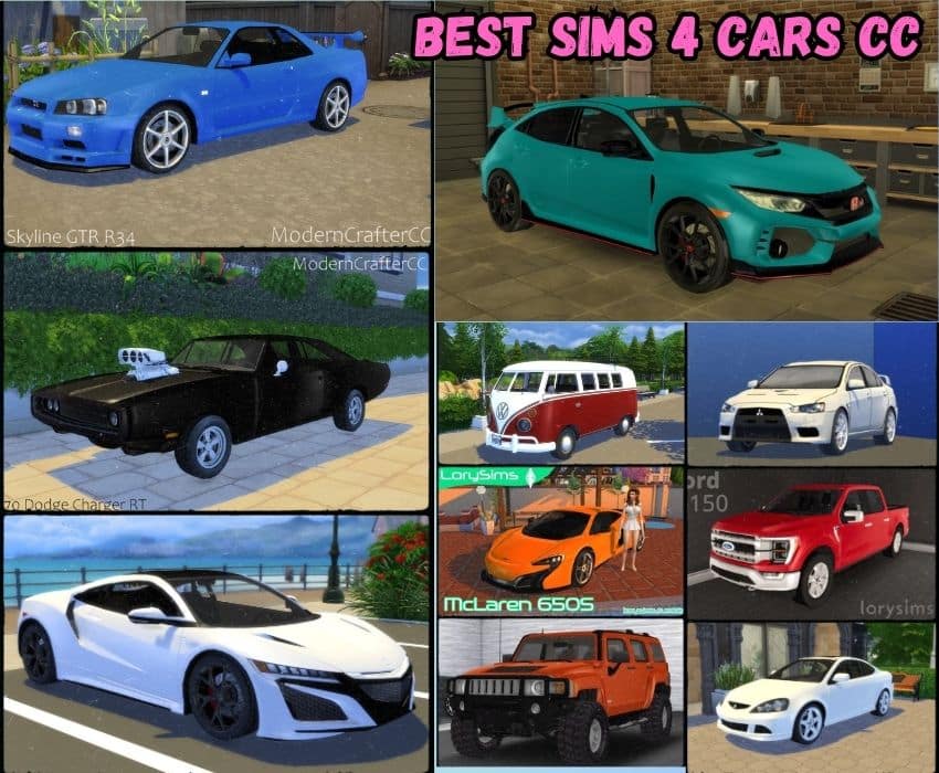 25+ Absolute Best Sims 4 Car CC 2024 (Luxury Cars, Eco Cars, & Fast Cars)