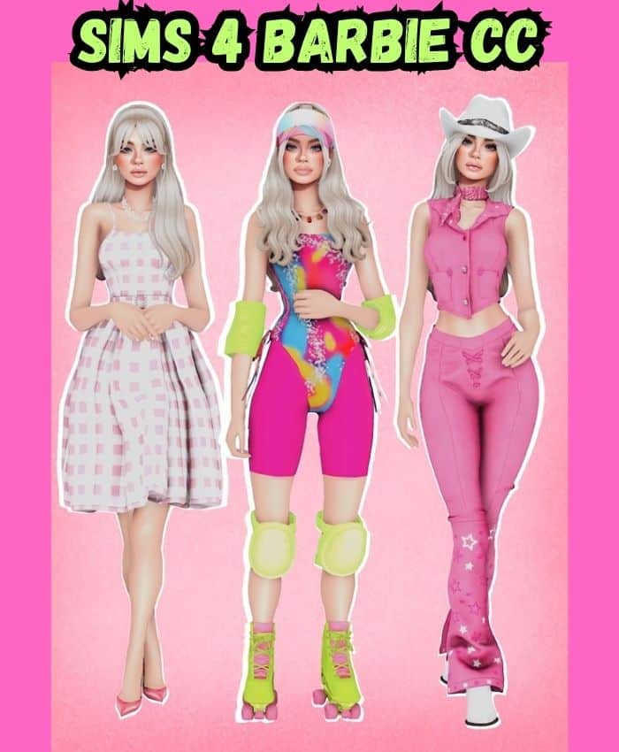 Barbie cc outfits