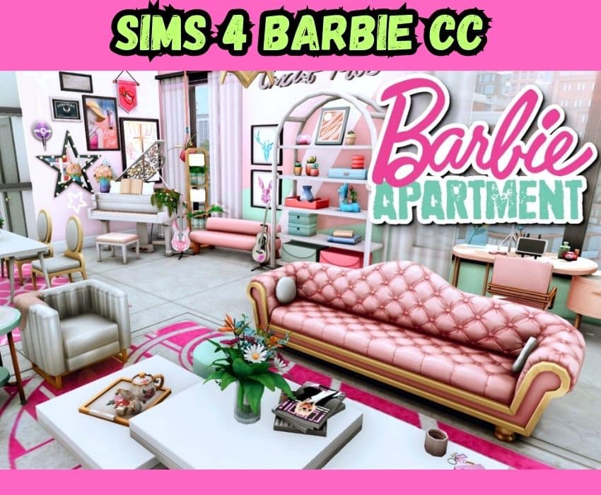 Sims 4 Barbie Apartment cc