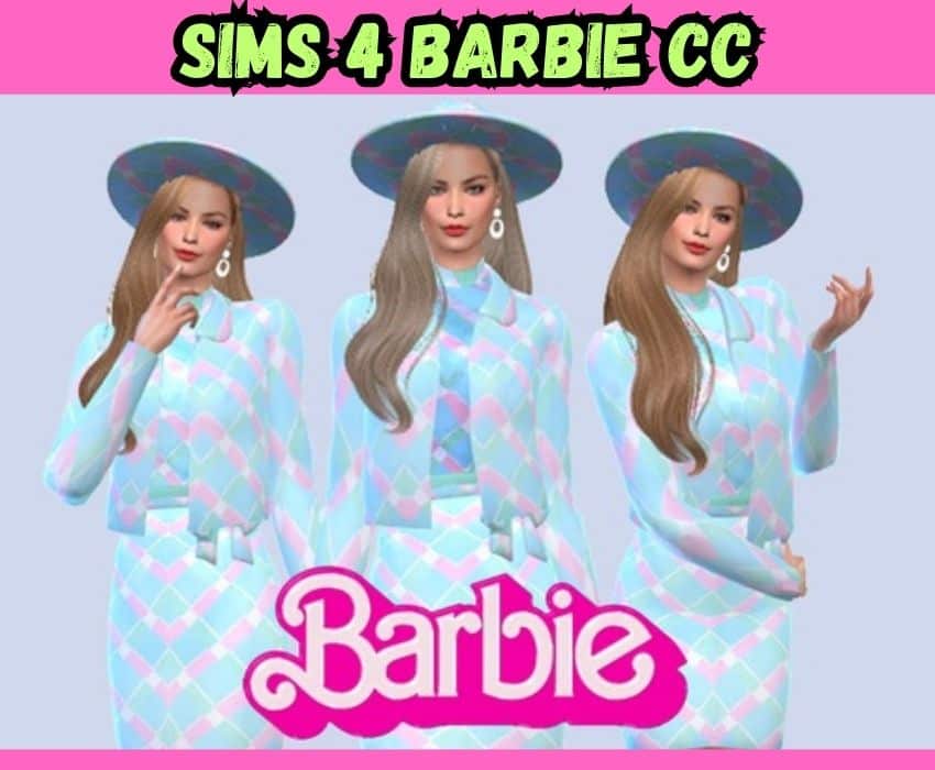 sims 4 back to barbieland set