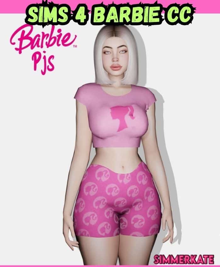 sims 4 barbie doll pjs