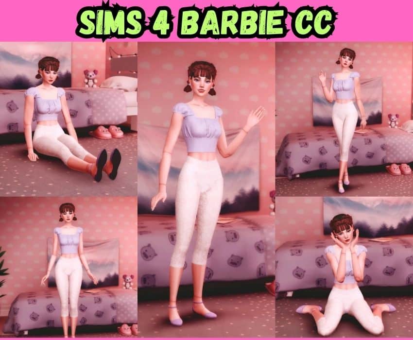 sims 4 Doll poses