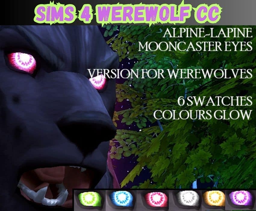 sims 4 werewolves cc