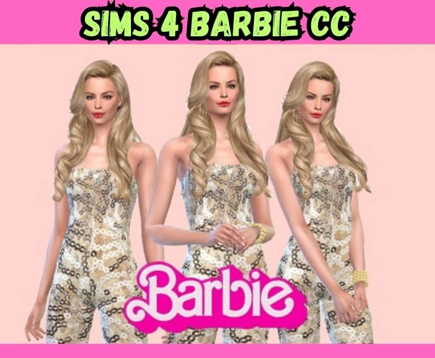 sims 4 Barbie disco outfit 