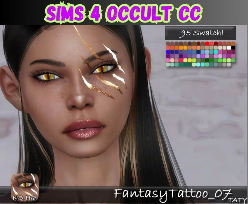 sims 4 occult tattoos