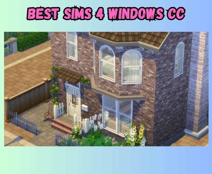 sims 4 contemporary window cc