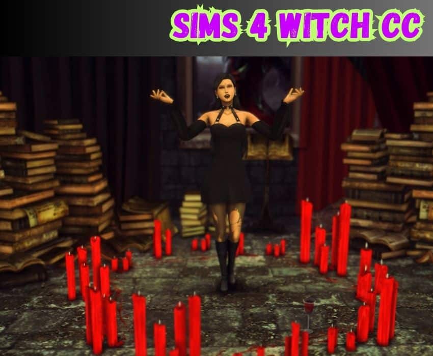 sims 4 witch pose pack