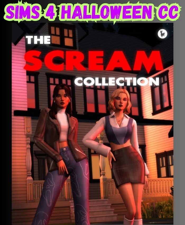 sims 4 scream collection outfits