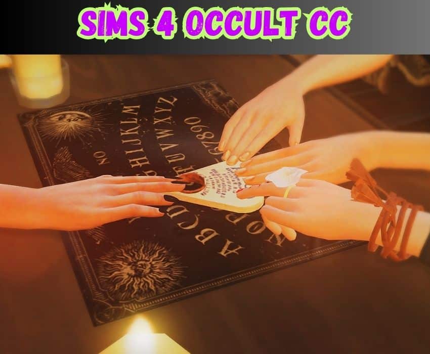 sims 4 ouija party poses pack