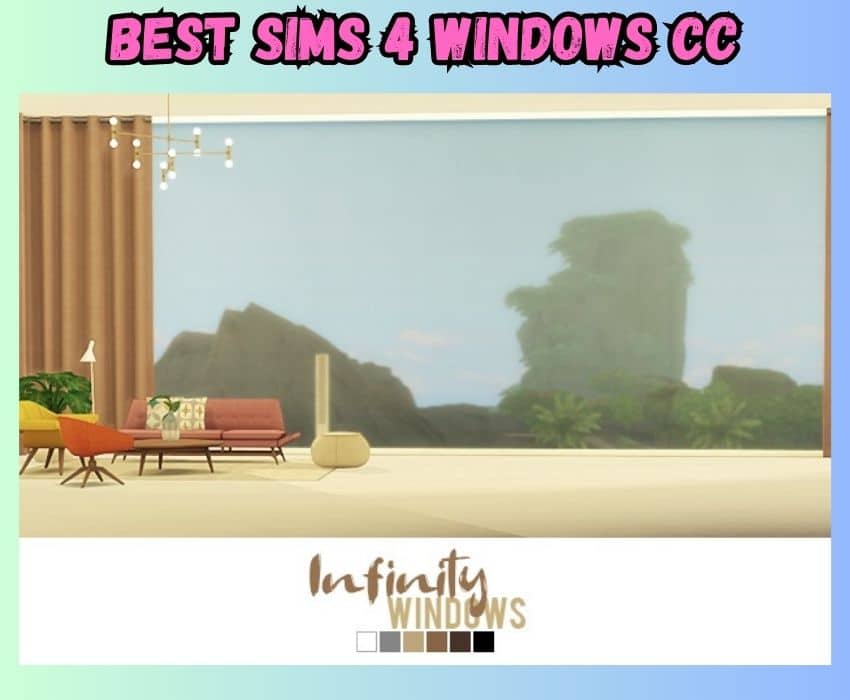 23+ Stunning Sims 4 Window CC That Will Transform Your Sims Home ...