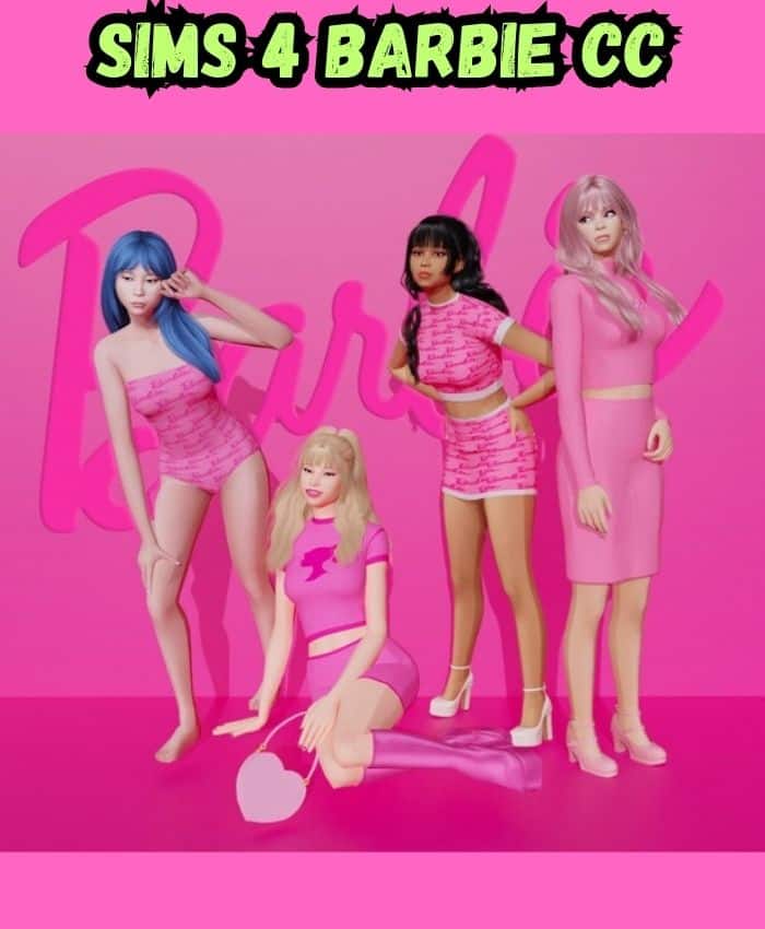 Sims 4 Barbie collection