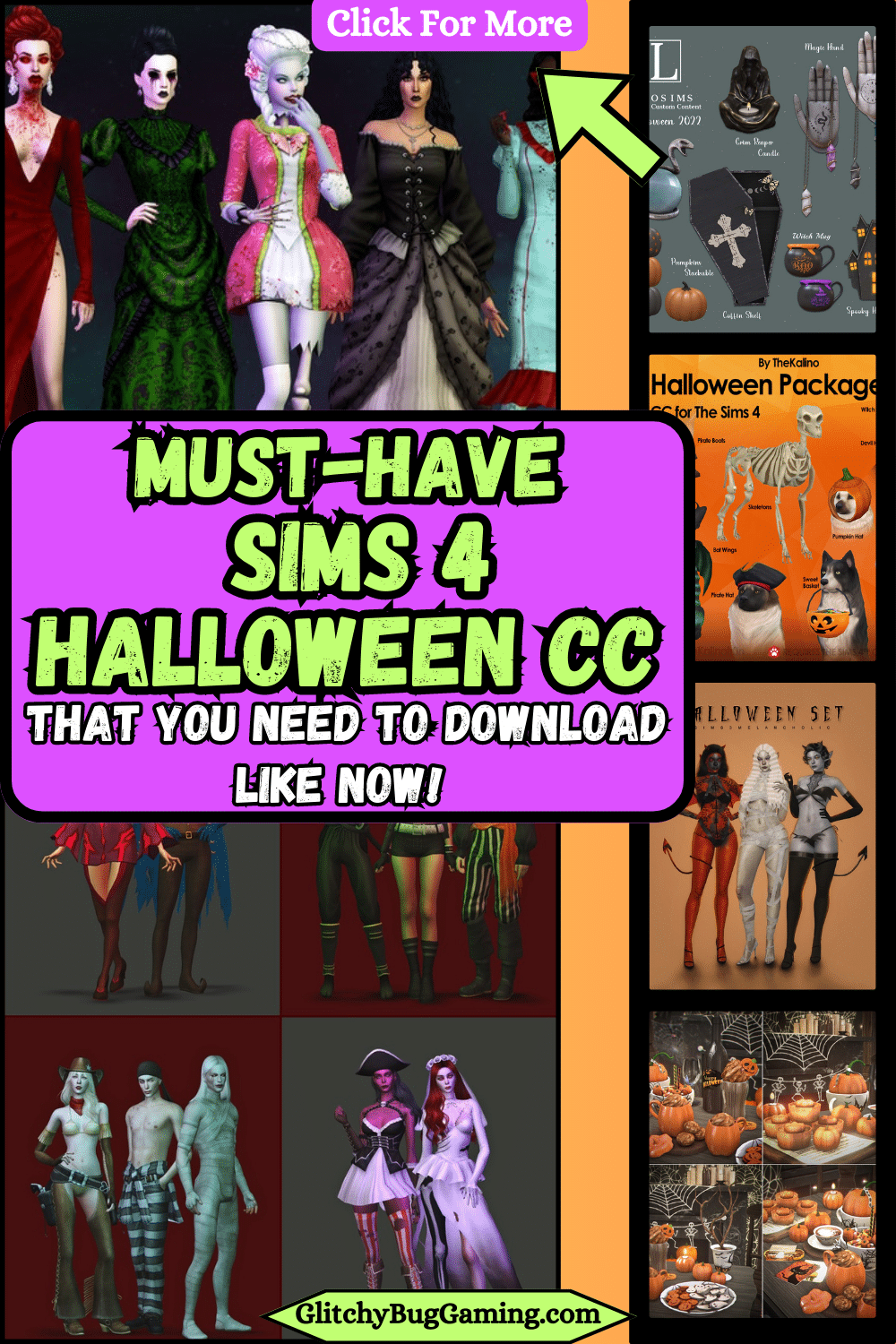 sims 4 halloween cc