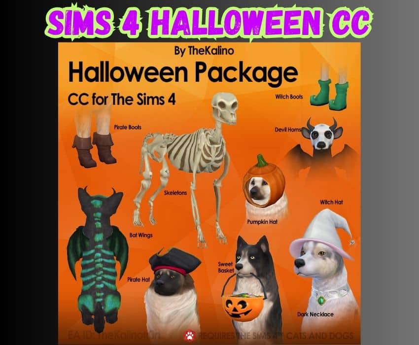 sims 4 halloween package cc
