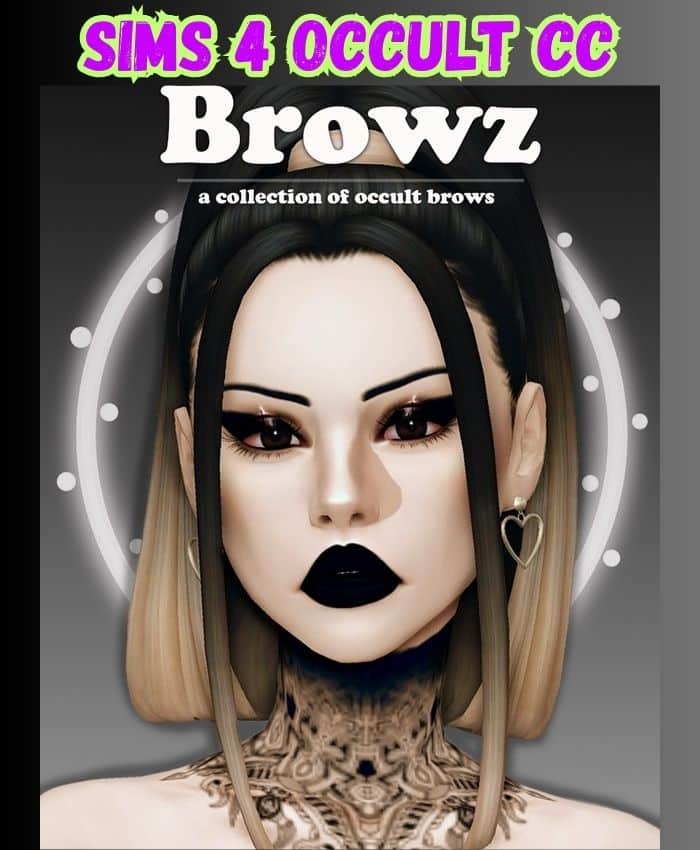 sims 4 occult brows pack