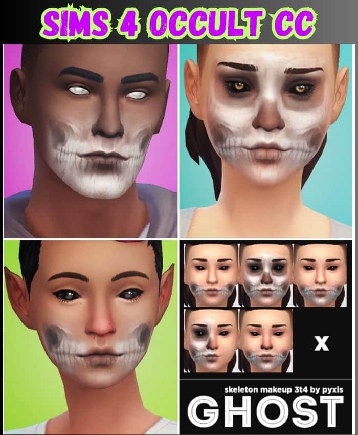 sims 4 skeleton cc