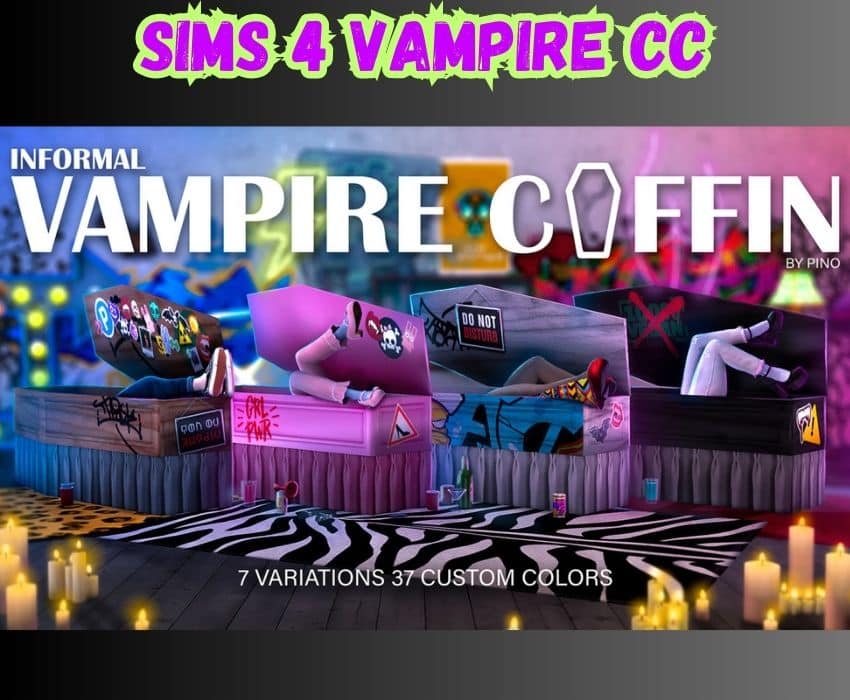 sims 4 vampire coffin 