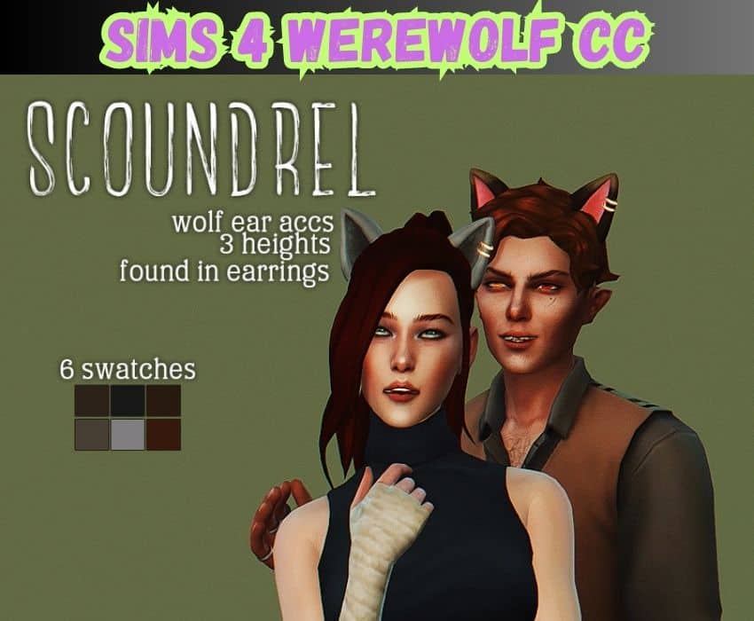 sims 4 werewold ears