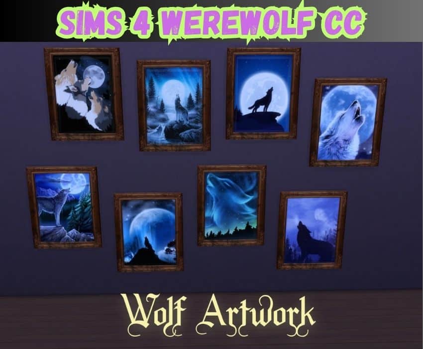 sims 4 werewolf artwork